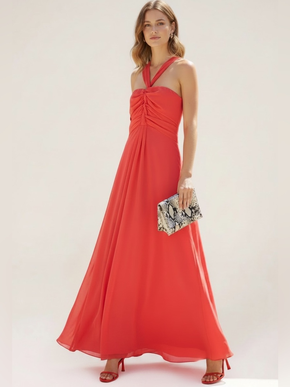 One33 Social Raspberry Gown Red Size 0